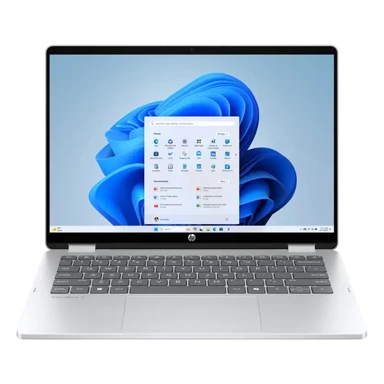 HP Laptop OmniBook 5 Flip 14-fp0012na / Intel Core i7 1355U, 14", 1920 x 1200, 16 GB, 512 GB SSD, Windows 11 Home, srebrna (obnovljen)